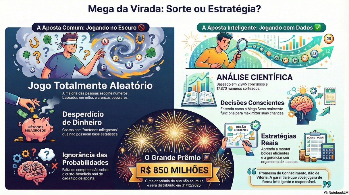 Mega da Virada: Sorte ou Estratégia?